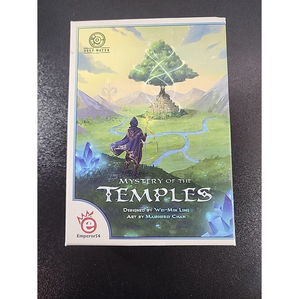 Mystery Of The Temples Board Game For 2-4 Players Ages 10+‎ Deepwater Games VG